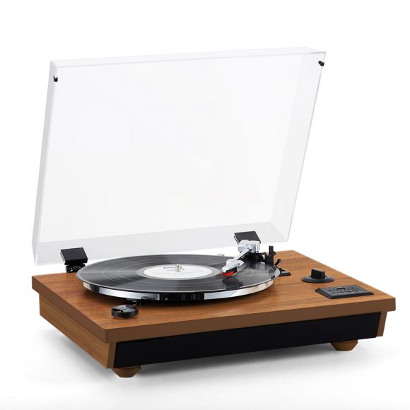 MC-262 Wooden Turntable with Bluetooth Receiver