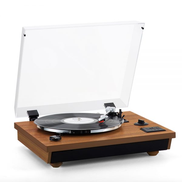MC-262 Wooden Turntable with Bluetooth Receiver