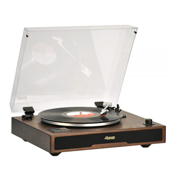 MC-272 Wooden Turntable with Bluetooth Receiver